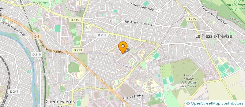 localisation de l'entreprise MONSIEUR GAYE SIDIBE  CHAMPIGNY-SUR-MARNE