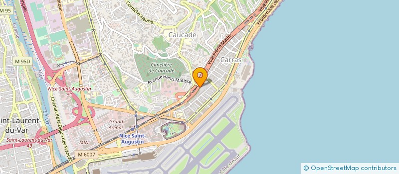 localisation de l'entreprise MONSIEUR GAYLOR BELLOIR à NICE