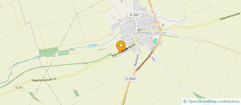 localisation de l'entreprise MONSIEUR GAYLOR CORNUET  SOMMEPY-TAHURE