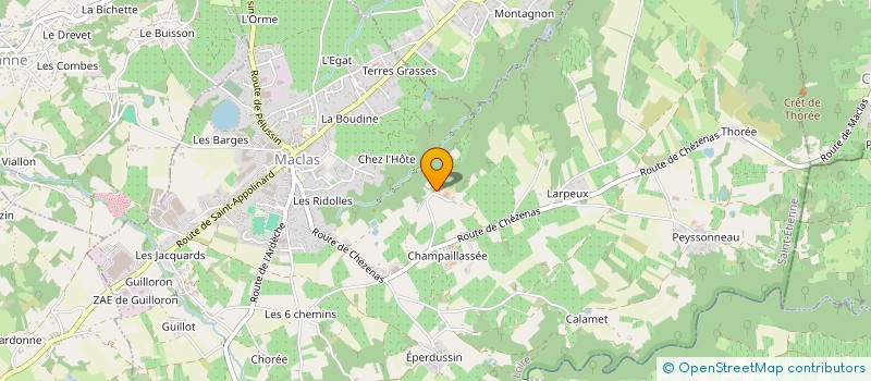 localisation de l'entreprise MONSIEUR GAYLOR MARION à MACLAS