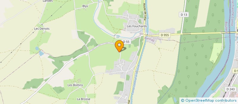 localisation de l'entreprise MONSIEUR GAYLOR TILLIER  BANNAY