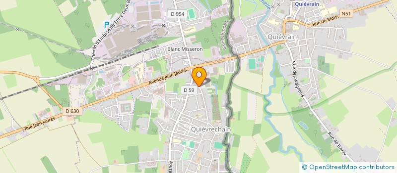 localisation de l'entreprise MONSIEUR GAYLORD BOUCKAERT  QUIEVRECHAIN