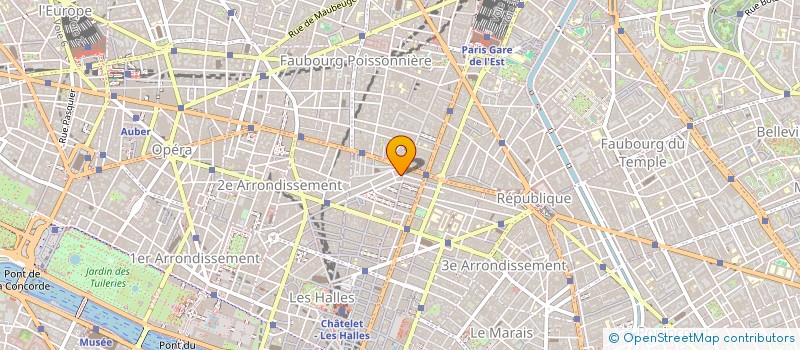 localisation de l'entreprise MONSIEUR GAYLORD BRUNEAU  PARIS