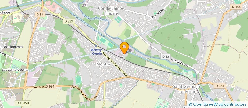 localisation de l'entreprise MONSIEUR GAYLORD CONTRERAS  MONTRY