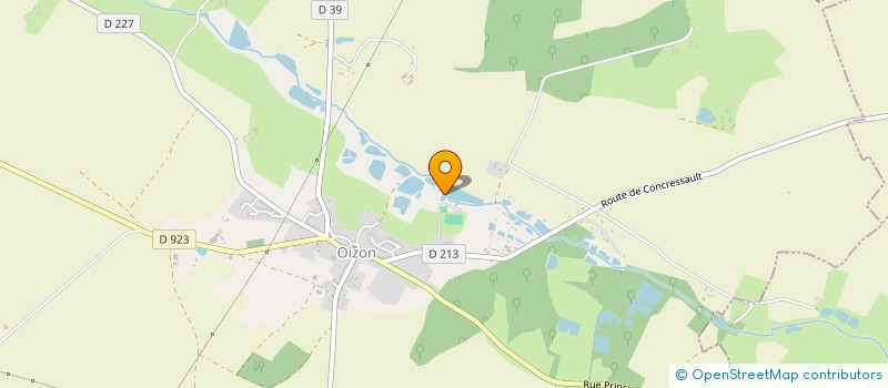 localisation de l'entreprise MONSIEUR GAYLORD DEBUIGNY  OIZON