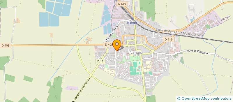 localisation de l'entreprise MONSIEUR GAYLORD DELHOSTE  NANGIS