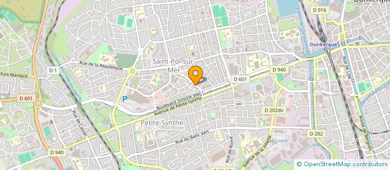 localisation de l'entreprise MONSIEUR GAYLORD DELOBELLE à DUNKERQUE