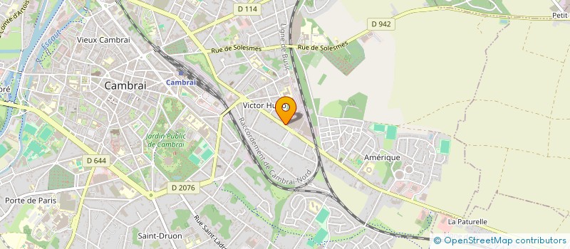 localisation de l'entreprise MONSIEUR GAYLORD DUCROCQ  LE CATELET