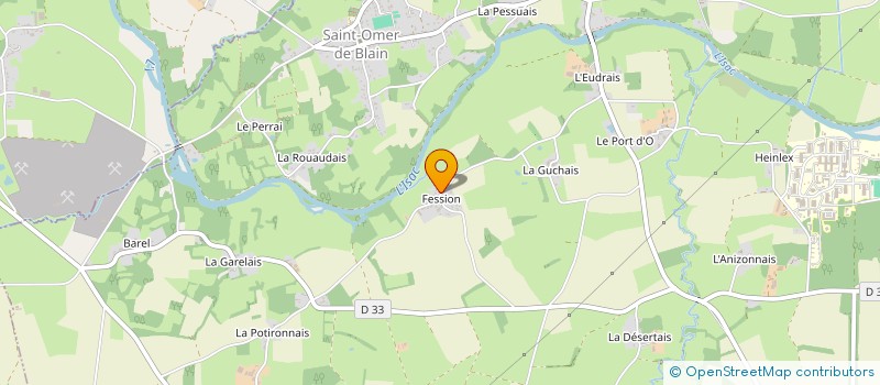 localisation de l'entreprise MONSIEUR GAYLORD MORTIER  BLAIN