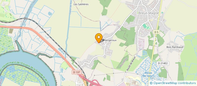 localisation de l'entreprise MONSIEUR GAYLORD RABILLER  LA ROCHELLE