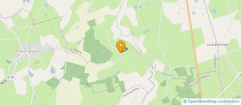 localisation de l'entreprise MONSIEUR GAYLORD SENNEUR  LE MAGNY