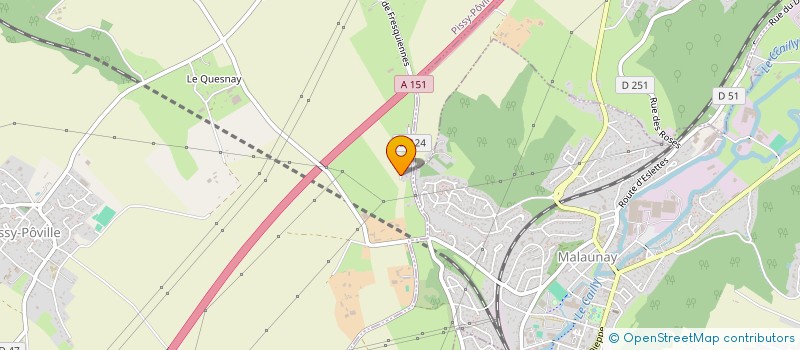 localisation de l'entreprise MONSIEUR GAYLORD SEVESTRE  PISSY-POVILLE