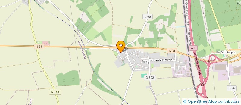 localisation de l'entreprise MONSIEUR GAYLORD TARDE  ARSY