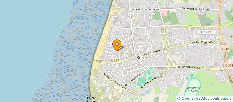localisation de l'entreprise MONSIEUR GAYLORD VION à BERCK