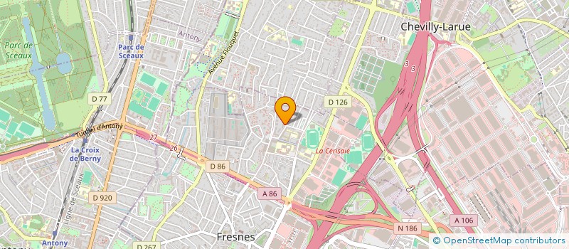 localisation de l'entreprise MONSIEUR GAZI KIBRIA  FRESNES