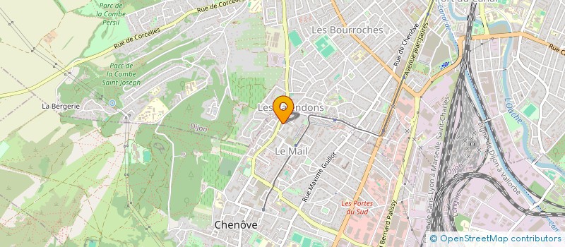 localisation de l'entreprise MONSIEUR GAZMEND JUSUFI à CHENOVE
