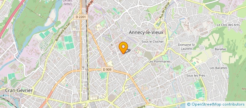 localisation de l'entreprise MONSIEUR GAZMEND MUCOLLI  ANNECY