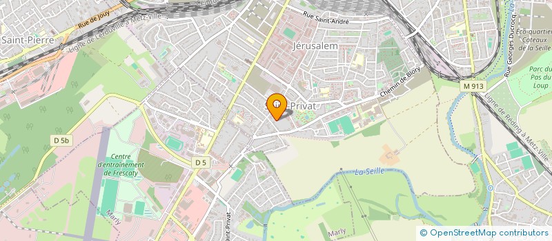 localisation de l'entreprise MONSIEUR GAZMIR DOKA  MONTIGNY-LES-METZ