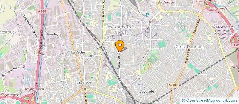 localisation de l'entreprise MONSIEUR GBAFA SALANGO à TOULOUSE