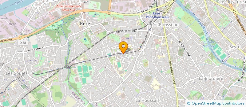 localisation de l'entreprise MONSIEUR GBALOU KAPO à REZE