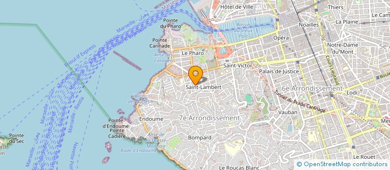 localisation de l'entreprise MONSIEUR GBEDIDE GANHOUETON à MARSEILLE