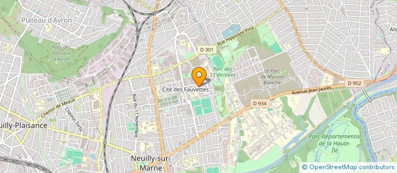 localisation de l'entreprise MONSIEUR GBOGOU BERNADIN BOLOU à NEUILLY-SUR-MARNE
