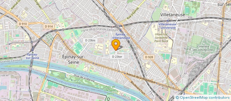 localisation de l'entreprise MONSIEUR GEAN MEDAURD à EPINAY-SUR-SEINE