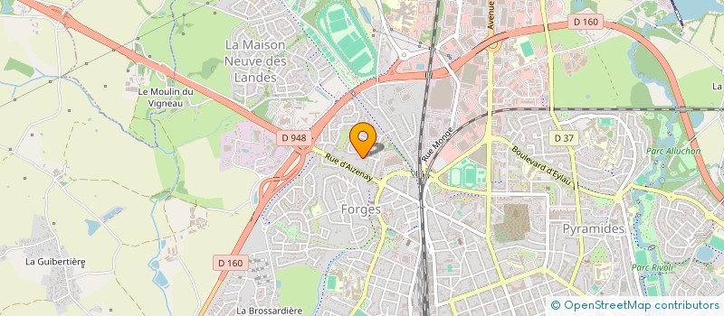 localisation de l'entreprise MONSIEUR GEBREMICHAEL REZENE  LA ROCHE-SUR-YON