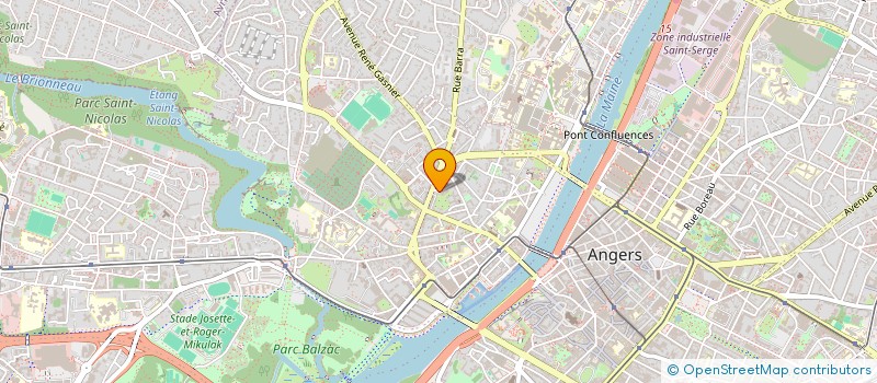 localisation de l'entreprise MONSIEUR GEBRETNSAIE BERHANE TESEGAY  ANGERS