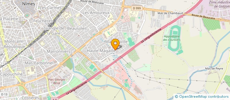 localisation de l'entreprise MONSIEUR GEBRIL AOUADI  NIMES