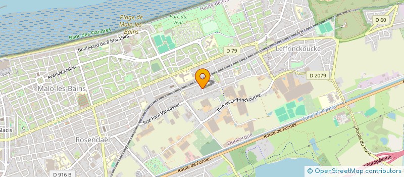 localisation de l'entreprise MONSIEUR GEBRIL LALLOUCHE à DUNKERQUE