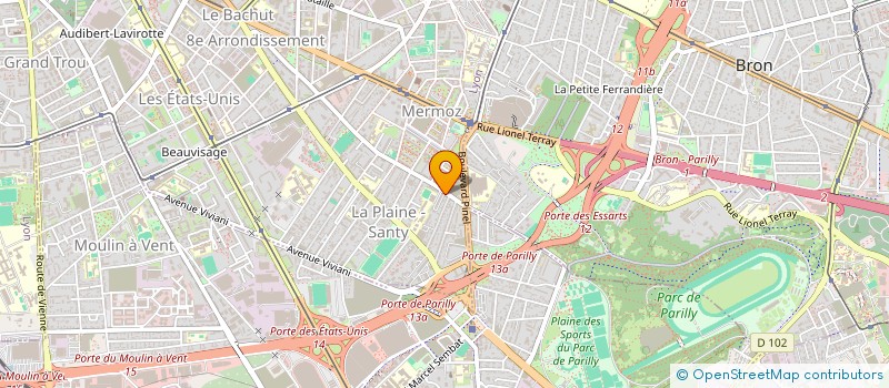 localisation de l'entreprise MONSIEUR GEBRIL LEGHIMA à LYON