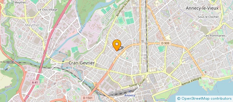 localisation de l'entreprise MONSIEUR GEDEAO LANDO  ANNECY