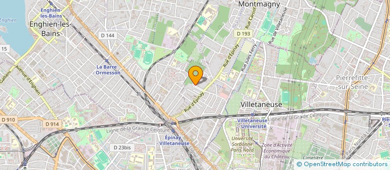 localisation de l'entreprise MONSIEUR GEDEON POTEAU  MONTMAGNY