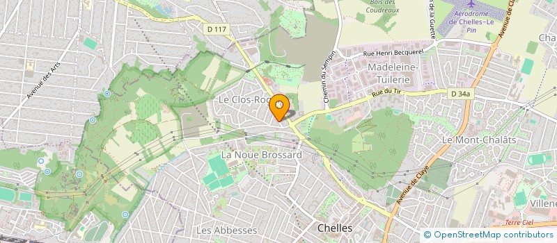 localisation de l'entreprise MONSIEUR GEDEON STYLE  CHELLES