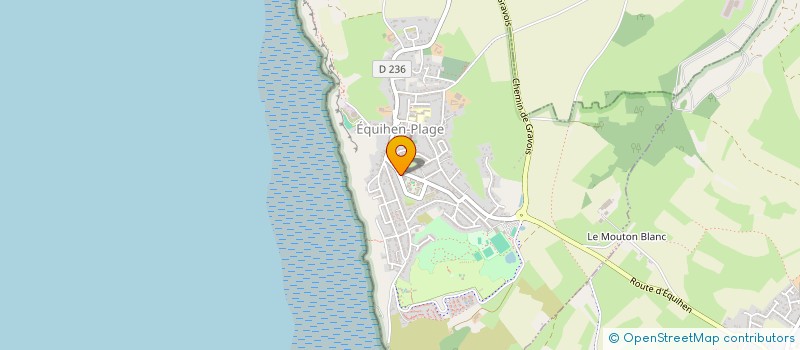 localisation de l'entreprise MONSIEUR GEERT HALLAERT  EQUIHEN-PLAGE