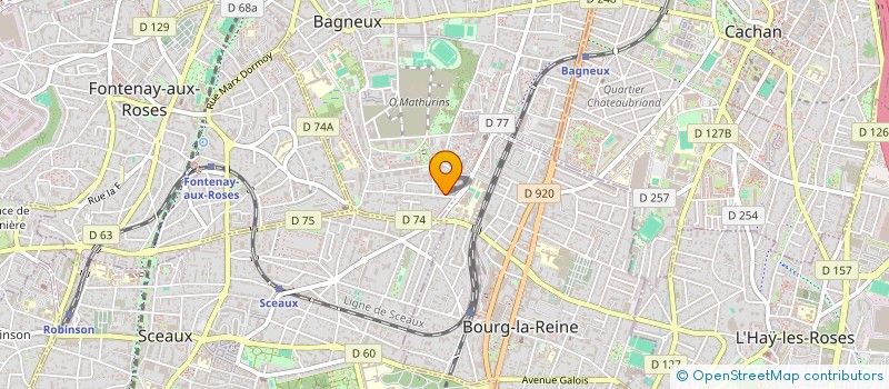 localisation de l'entreprise MONSIEUR GEFFRARD SAINT FELIX à BAGNEUX