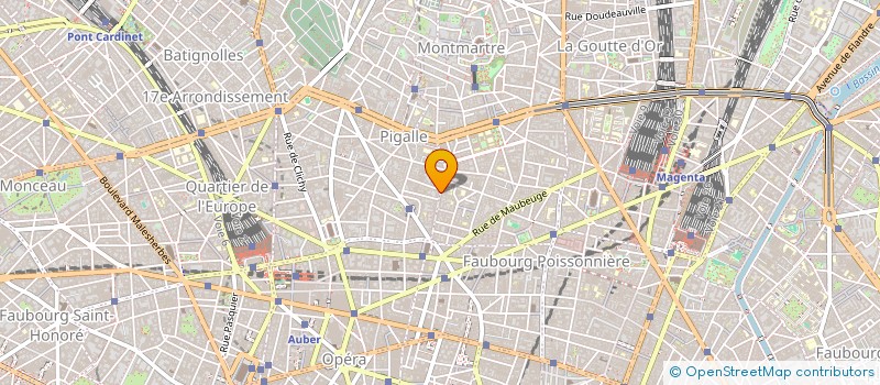 localisation de l'entreprise MONSIEUR GEFFREY BOURGUET  PARIS