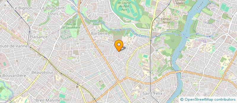 localisation de l'entreprise MONSIEUR GEFFROY WANDRILLE  NANTES