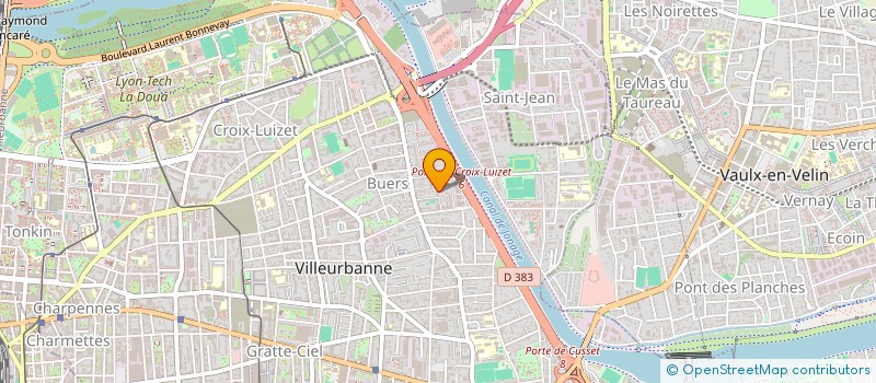 localisation de l'entreprise MONSIEUR GEGHAM DANIELYAN  VILLEURBANNE