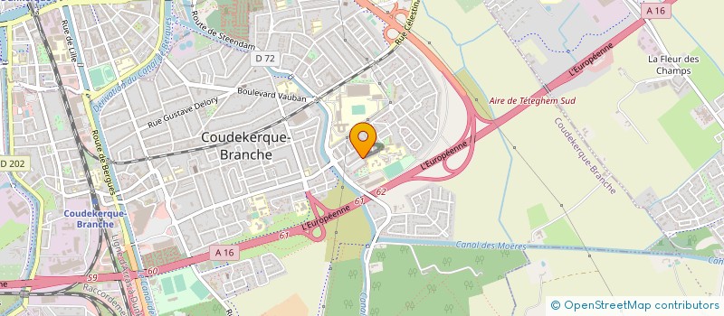 localisation de l'entreprise MONSIEUR GEGHAM GEVORGYAN  COUDEKERQUE-BRANCHE