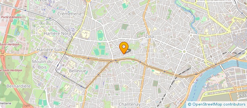 localisation de l'entreprise MONSIEUR GEISEIL CABRERA RONDON  NANTES