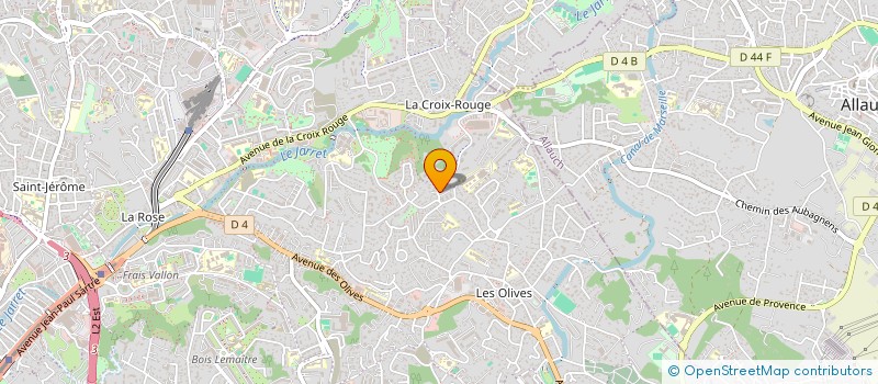 localisation de l'entreprise MONSIEUR GEISYM ZIDANE  MARSEILLE