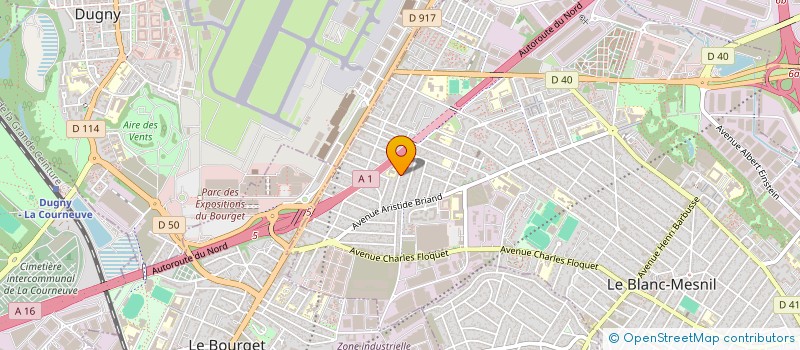 localisation de l'entreprise MONSIEUR GEKAN KARADORUK  LE BLANC-MESNIL