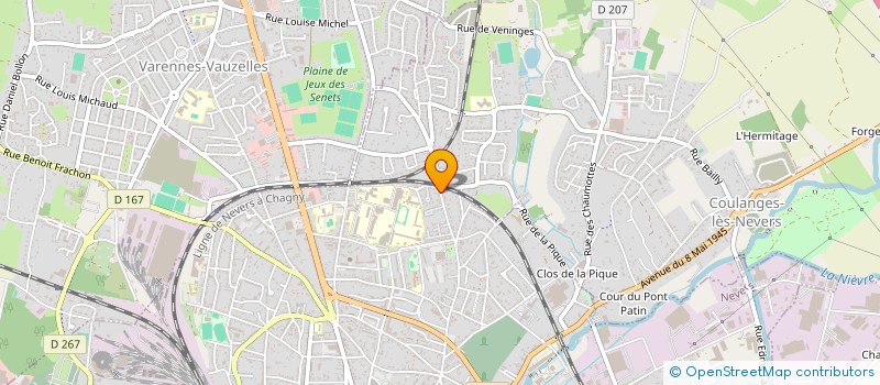 localisation de l'entreprise MONSIEUR GELA KHUDOEV à NEVERS