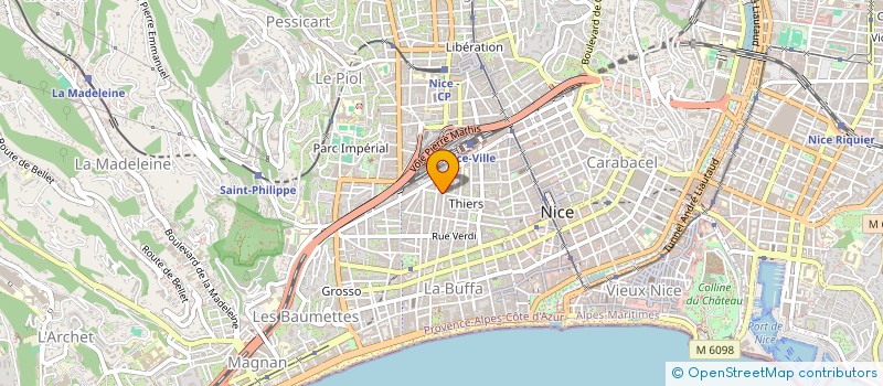 localisation de l'entreprise MONSIEUR GELA NAMGLADZE  NICE