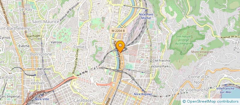 localisation de l'entreprise MONSIEUR GELIAN TAHO à NICE
