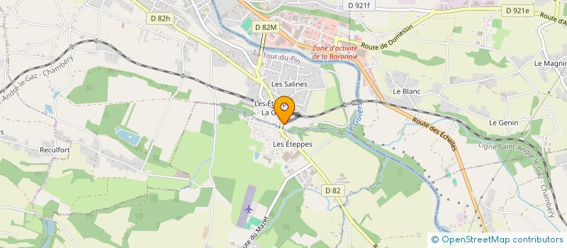 localisation de l'entreprise MONSIEUR GELU-CORADO DRAGAN à LE PONT-DE-BEAUVOISIN