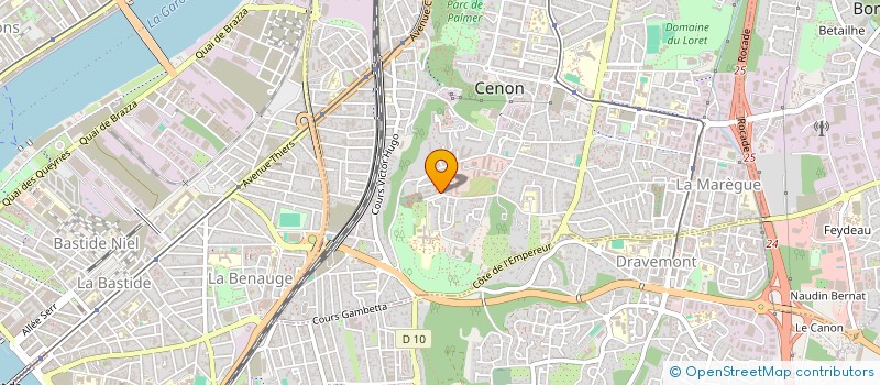 localisation de l'entreprise MONSIEUR GELU IONEL POSTU  CENON