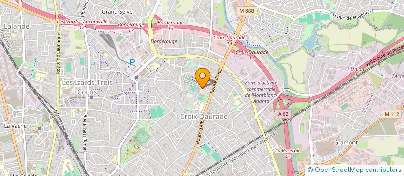 localisation de l'entreprise MONSIEUR GELY ROMAIN  TOULOUSE